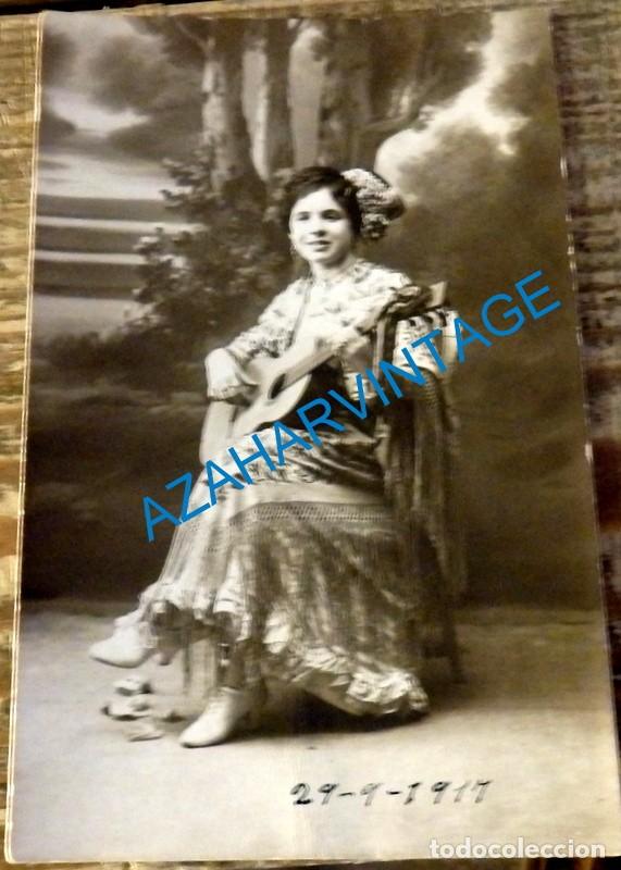 Fotografia antica: POSTAL FOTOGRAFICA DE CAYETANA SERGEANT, HIJA DEL MARQUES DE MONTEFLORIDO, SEVILLA,1917
