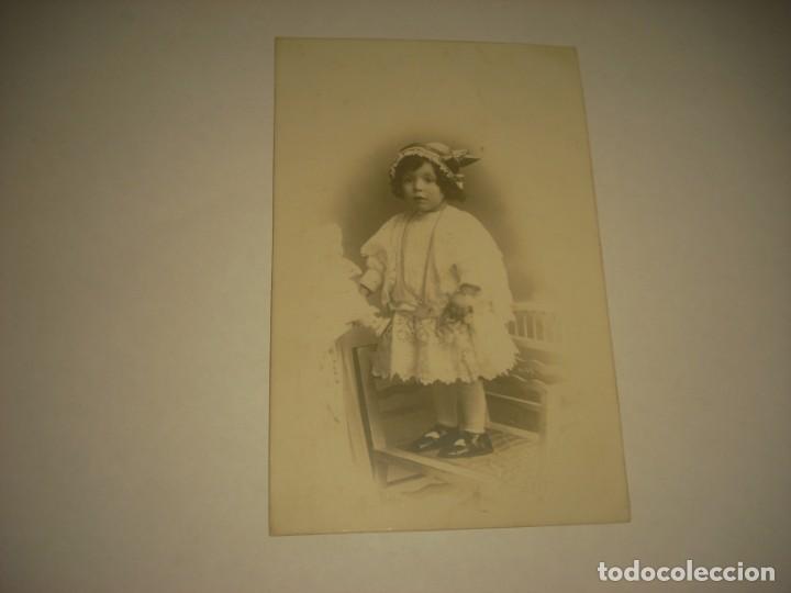 Alte Fotografie: ANTIGUA FOTO DE NI&Ntilde;A. FOTO FABREGAT