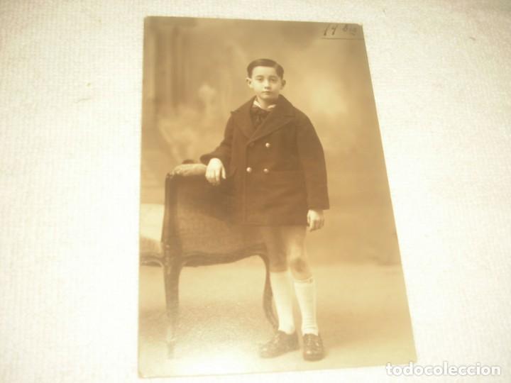 Antique Photography: ANTIGUA FOTO DE NI&Ntilde;O .FOTO A. BARO 1925