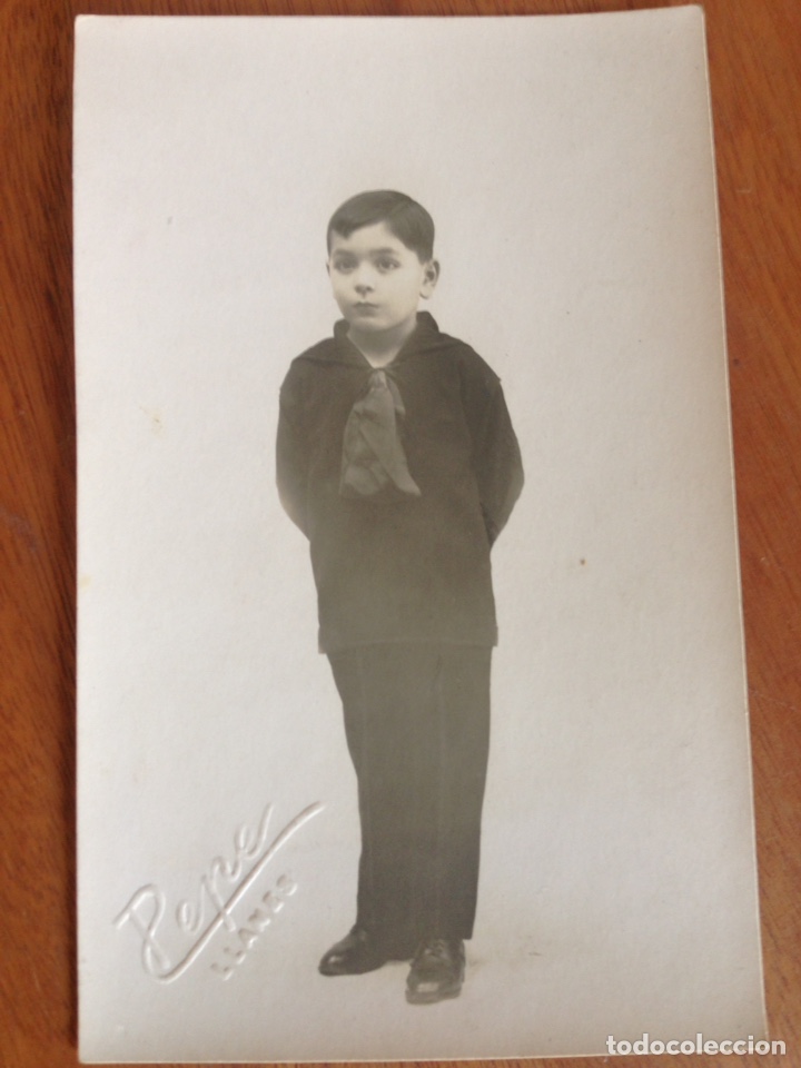 Alte Fotografie: TARJETA POSTAL - uni&oacute;n universal de correos