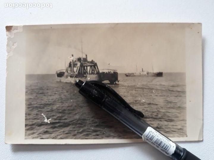 Fotografia antiga: Fotografia. Buque de salvamento y apoyo a submarinos &laquo;Kanguro&raquo; de la Armada espa&ntilde;ola. A&ntilde;os 20.
