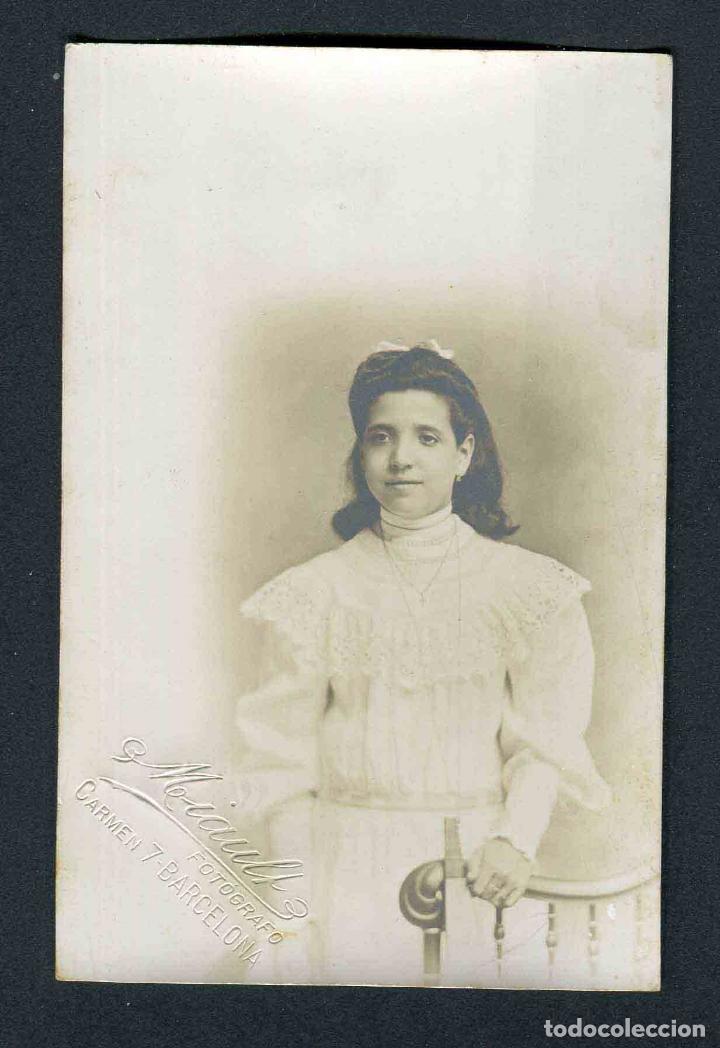 Photographie ancienne: NI&Ntilde;A. Preciosa foto de Miault. BCN. c. 1915