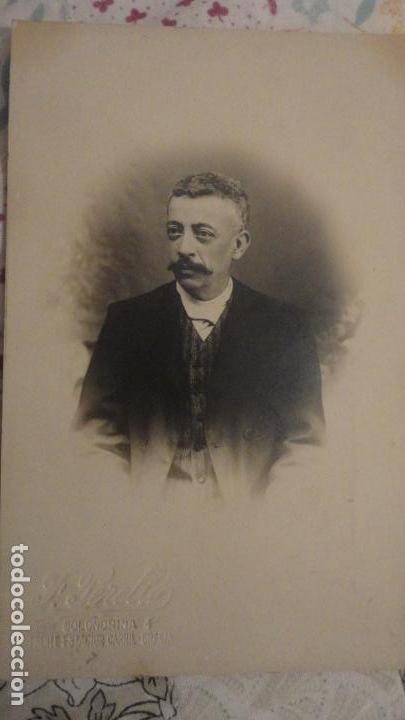 Fotograf&iacute;a antigua: ANTIGUA FOTOGRAFIA DE CABALLERO.PERET.FOTO F.PERELLO.BARCELONA A&Ntilde;OS 20