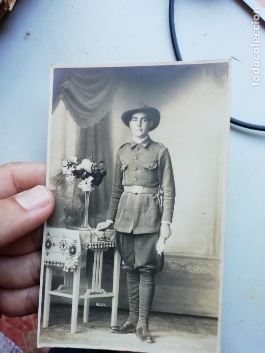 Alte Fotografie: Antigua fotografia tarjeta postal it w 1889 hombre Militar Ingeniero Guerra Civil
