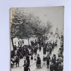 Fotografía antigua: ONTENIENTE (VALENCIA) FESTES DE MOROS I CRISTIANS..FOTOGRAFÍA. TARJETA POSTAL (H.1920?) ORIGINAL. Lote 170901745