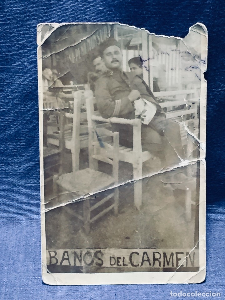 Alte Fotografie: TARJETA POSTAL BANCOS DEL CARMEN MEDIADOS S XX