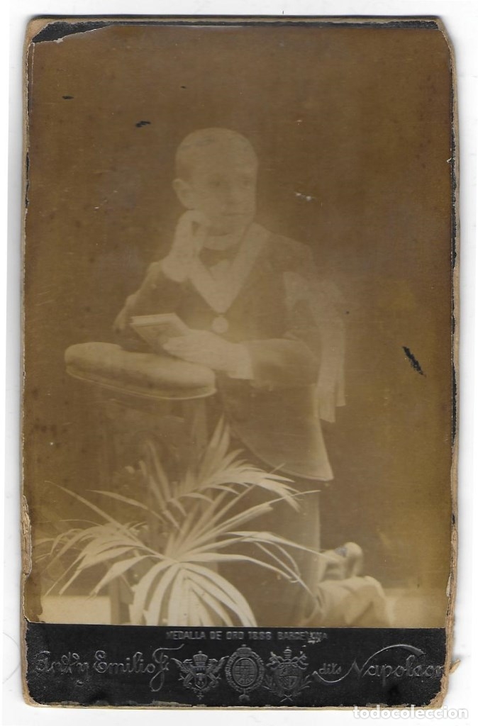 Fotografia antica: ANTIGUA FOTOGRAFIA - ROGELIO LOPEZ - 6X10CM , LEER DESCRIPCION