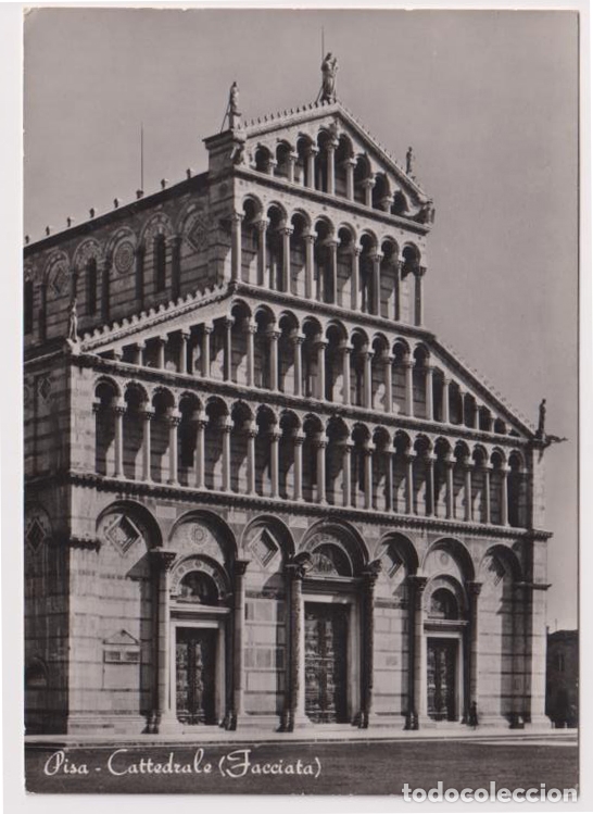 Alte Fotografie: Posta. Pisa - Cattedrale (Facciata)