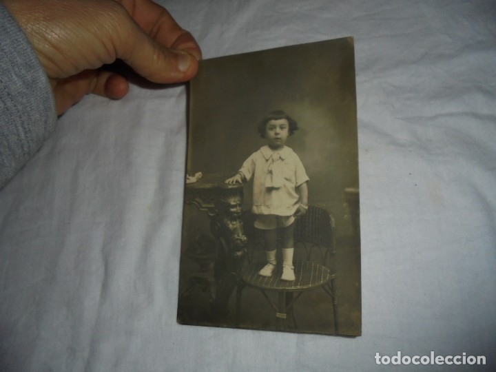 Alte Fotografie: ANTIGUA FOTOGRAFIA NI&Ntilde;O