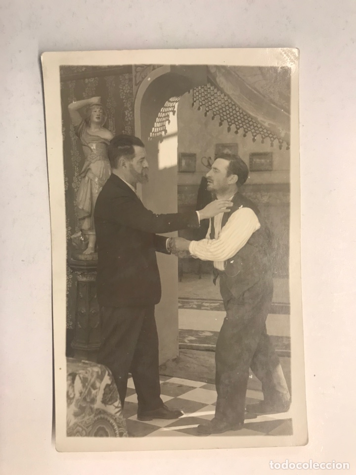 Fotografia antica: LA VALENCIA QUE FUE. Representaci&oacute;n teatral. Los a&ntilde;os de oro del Teatro Valenciano (h.1910?)