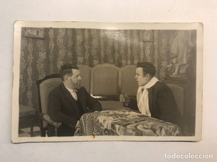 Fotografia antica: LA VALENCIA QUE FUE. Representaci&oacute;n teatral. Los a&ntilde;os de oro del Teatro Valenciano (h.1910?)