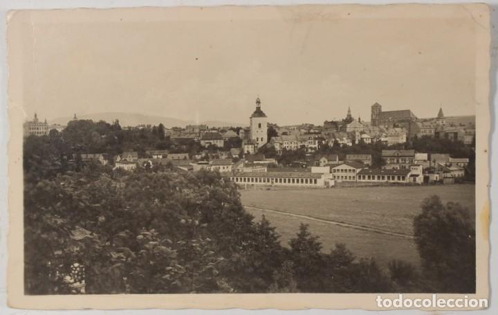 Fotograf&iacute;a antigua: Fotograf&iacute;a &ndash; postal de la ciudad de Turnau &ndash; Austria, original alem&aacute;n Segunda Guerra Mundial