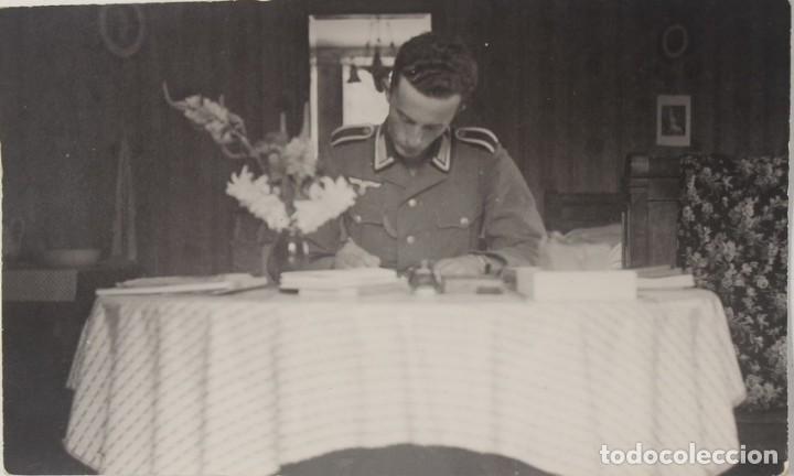 Fotograf&iacute;a antigua: Fotograf&iacute;a &ndash; postal suboficial del ej&eacute;rcito, Heer, original alem&aacute;n Segunda Guerra Mundial