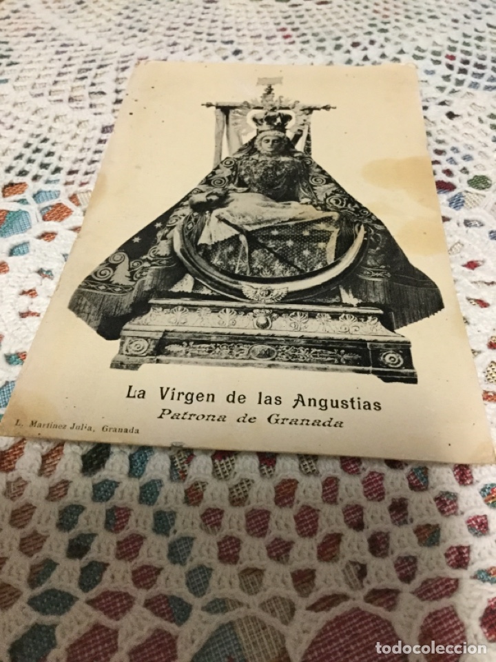 Fotografia antica: TARJETA POSTAL VIRGEN DE LAS ANGUSTIAS