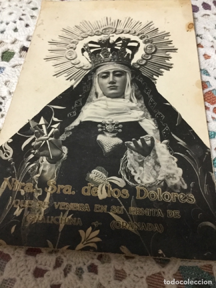 Fotografia antica: TARJETA POSTAL NTRA.SRA.de los DOLORES