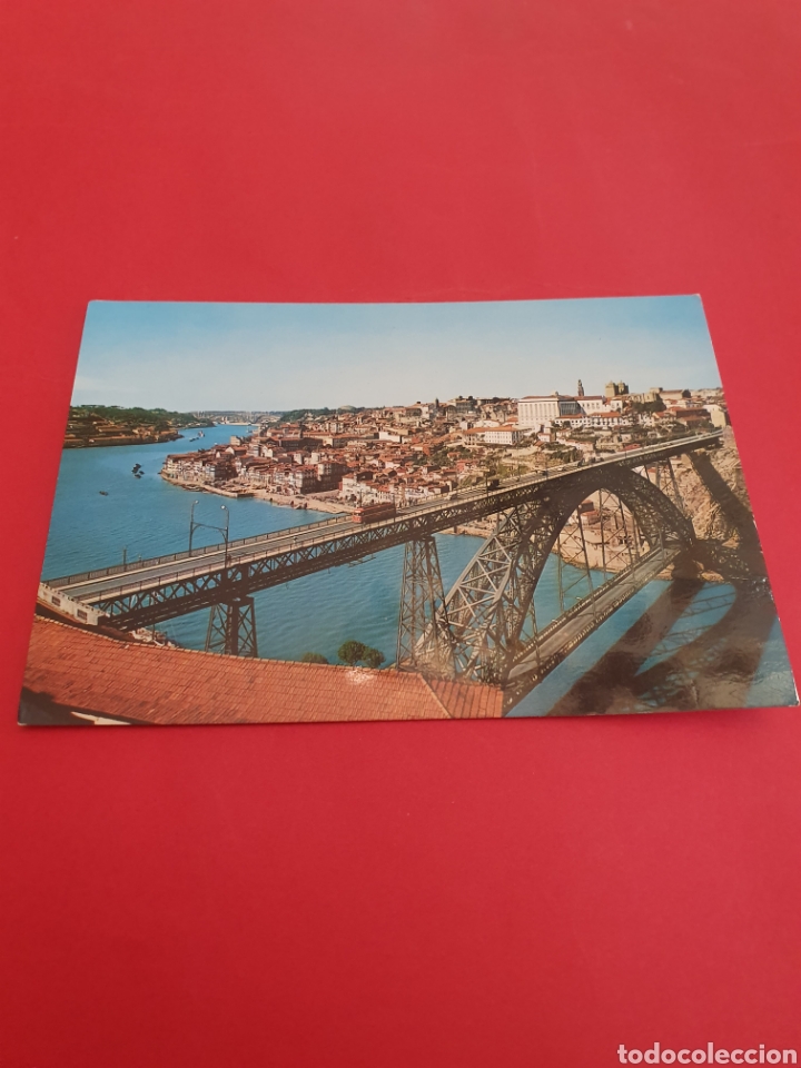 Fotografia antiga: Porto.Portugal.Puente.