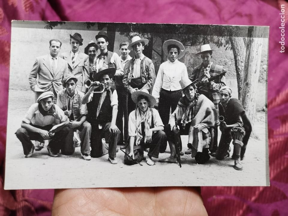 Photographie ancienne: FOTOGRAFIA 1940 - CARNAVAL- ESPA&Ntilde;A