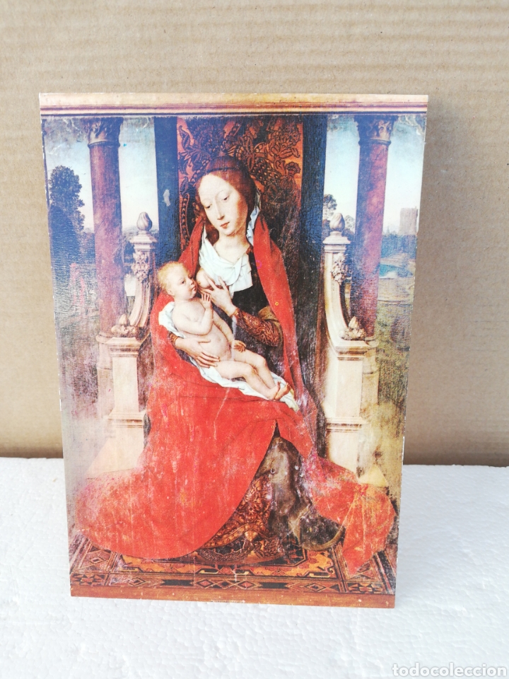 Fotograf&iacute;a antigua: Postal capilla real virgen