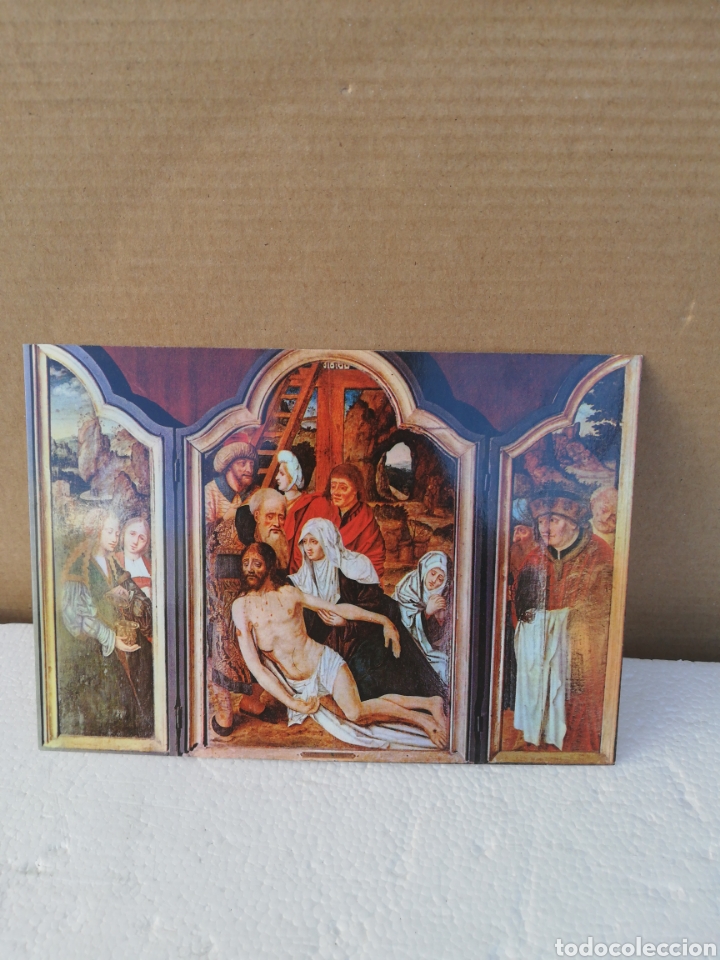 Fotograf&iacute;a antigua: Postal capilla real flamenco