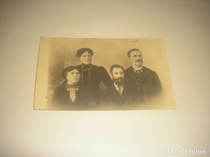 Alte Fotografie: ANTIGUA FOTO DE DOS PAREJAS