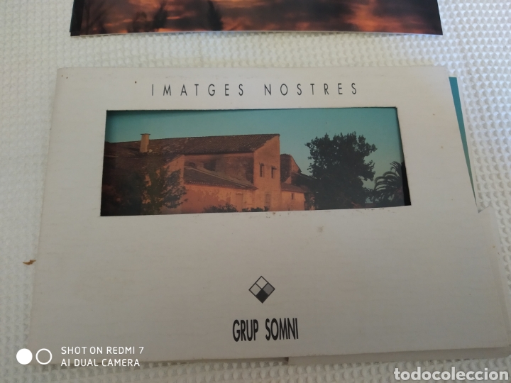 Fotograf&iacute;a antigua: Carpeta postales grup somni