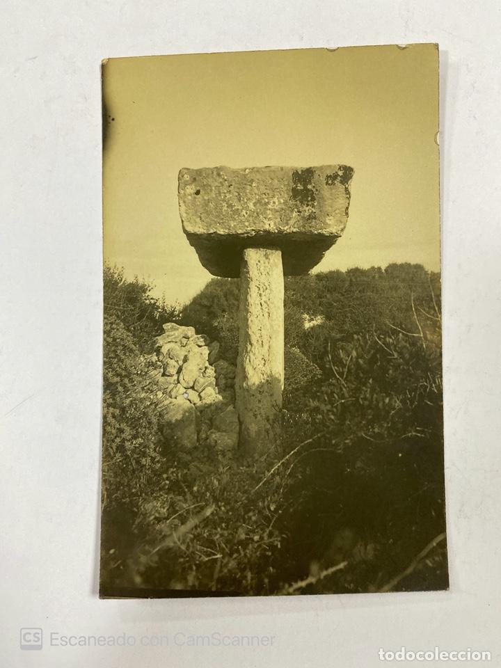 Fotograf&iacute;a antigua: TARJETA POSTAL. FOTOGRAFICA. MAHON. MONUMENTO. VER