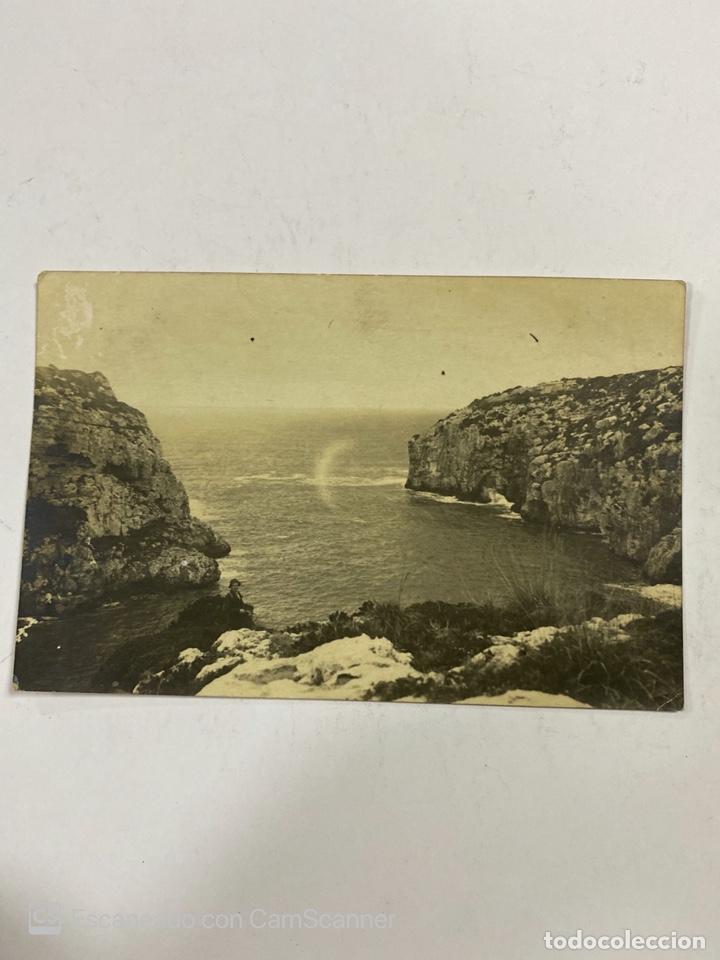 Fotograf&iacute;a antigua: TARJETA POSTAL. FOTOGRAFICA. MAHON. UN ASPECTO DE CALACOVAS.