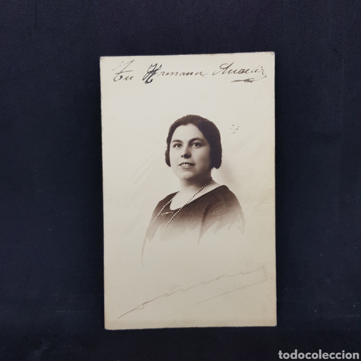 Fotograf&iacute;a antigua: Foto postal - retrato - 1924 - tdkp14