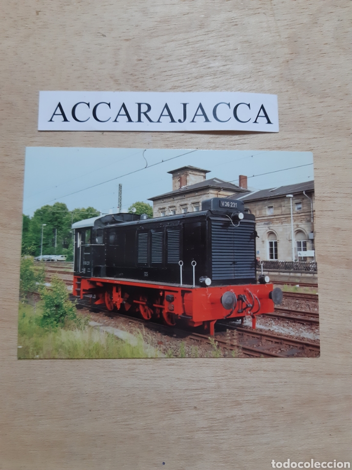Fotograf&iacute;a antigua: Tren. Diesel-Lokomotive V36231. Postal nueva