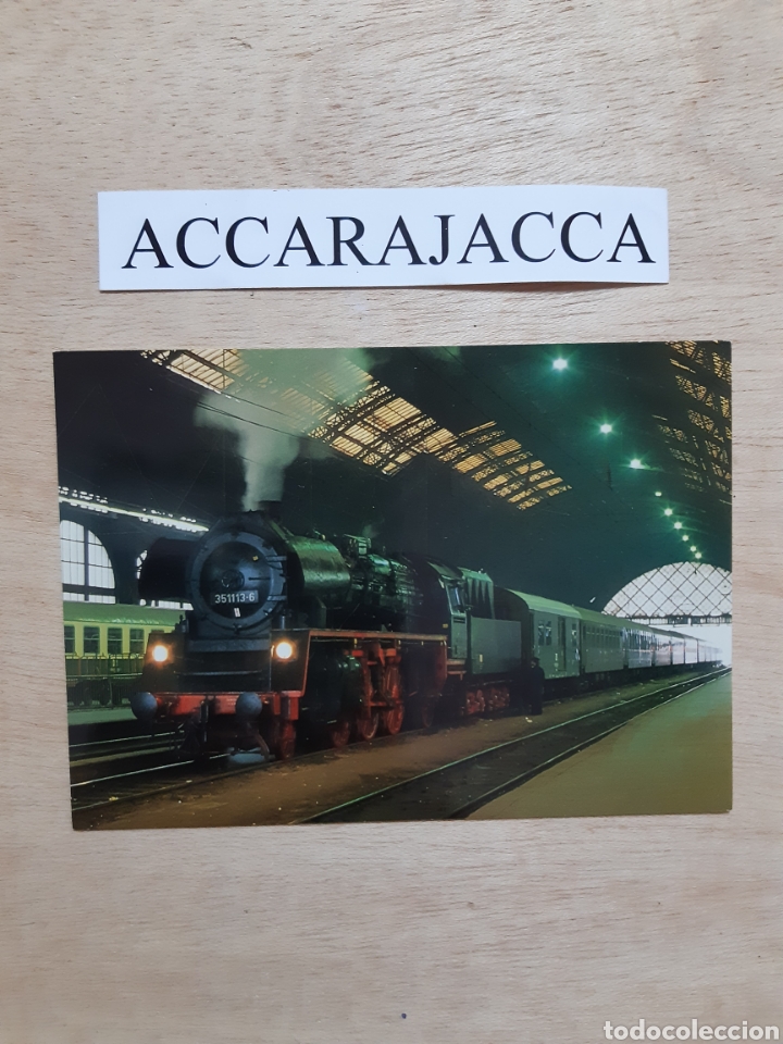 Fotograf&iacute;a antigua: Tren. Dampf-Personenzuglokomotive 3511136. Postal nueva