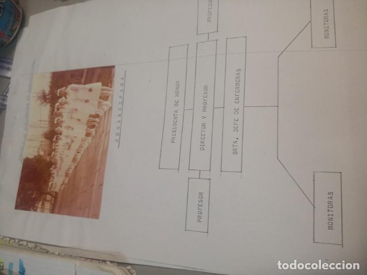 Fotografia antica: Fotograf&iacute;a se&ntilde;oritas uniformados escuela de diplomada en puericultura
