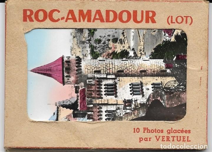 Fotografia antica: 10 photos glac&eacute;es de la Grotte de Presque par Vertuel