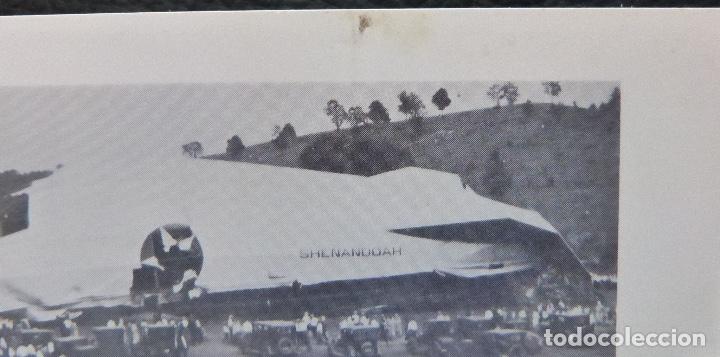 Fotografia antica: Vintage Airship card Zeppelin,Shenandoah