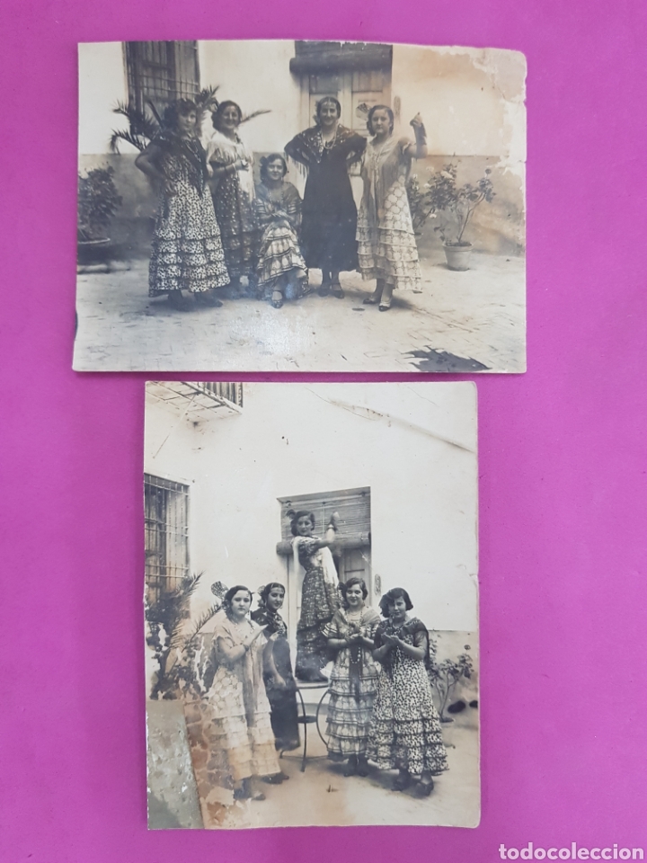 Fotograf&iacute;a antigua: 2 Fotograf&iacute;as , Fiestas Villena 1930