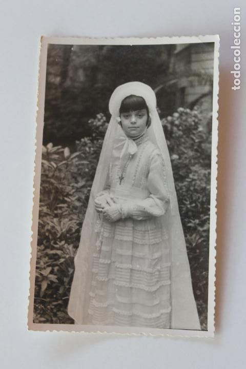 Antique Photography: FOTOGRAFIA NI&Ntilde;A DE COMUNION, FOTOGRAFO MARIN, SAN SEBASTIAN