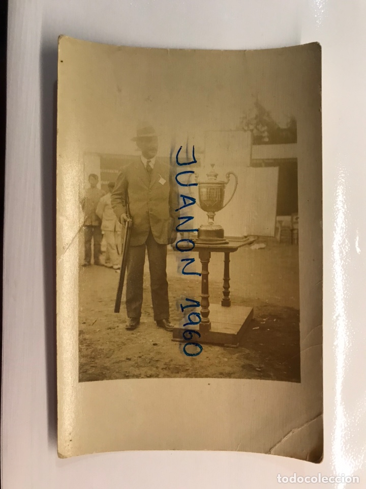 Alte Fotografie: JUSTINO CASTROVERDE Fotografo, PUERTO DE SANTA MAR&Iacute;A, Sociedad Civil en el Club de Tiro? (h.1900?)