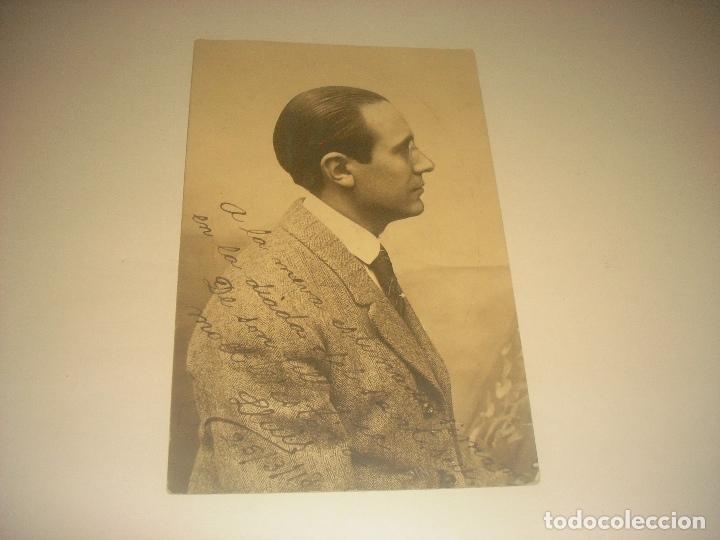 Fotografia antica: ANTIGUA FOTO DE CABALLERO. FOTO COSTA 1918 . ESCRITA EN CATALAN.