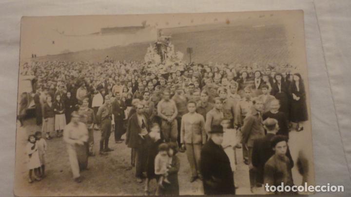 Fotografia antica: ANTIGUA FOTOGRAFIA.PROCESION DIA DE LA VIRGEN.ANDUJAR JAEN 1939.GUERRA CIVIL.