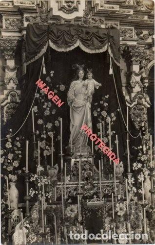 Fotografia antiga: SAN JOSE DEL VALLE, CADIZ, ANTIQUISIMA POSTAL FOTOGRAFICA MARIA AUXILIADORA