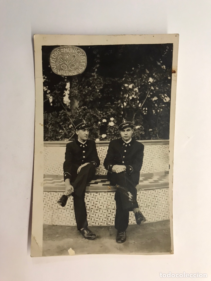 Fotografia antica: FOTOGRAF&Iacute;A. VIVEROS, La Valencia que fue..., M&uacute;sicos Municipales uniformados (h.1930?)