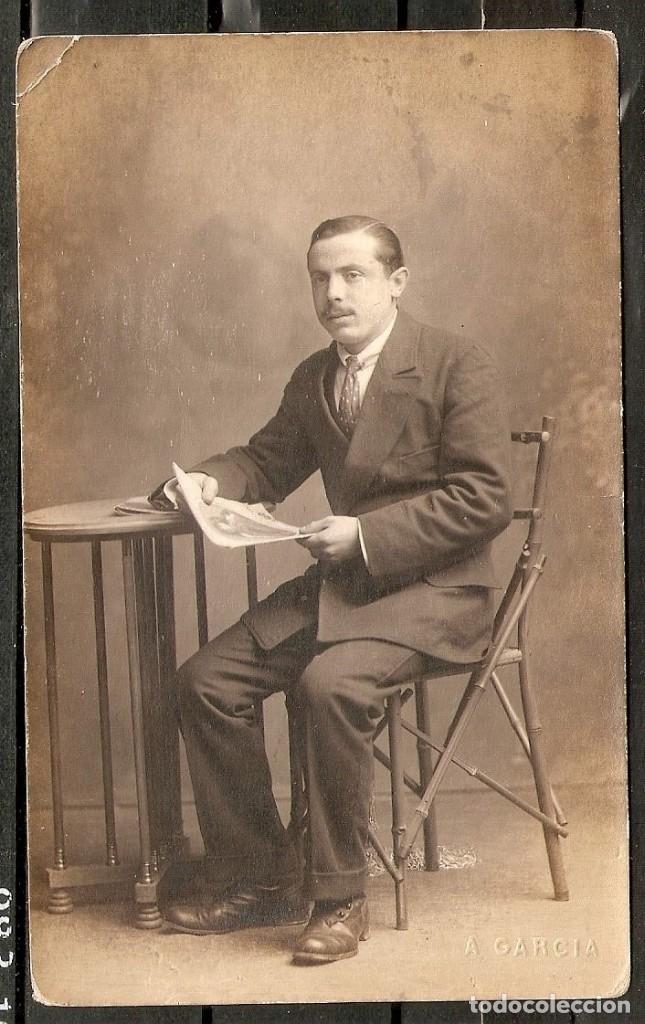 Alte Fotografie: TARJETA POSTAL. FOTOGRAF&Iacute;A DE A. GARC&Iacute;A.VALENCIA