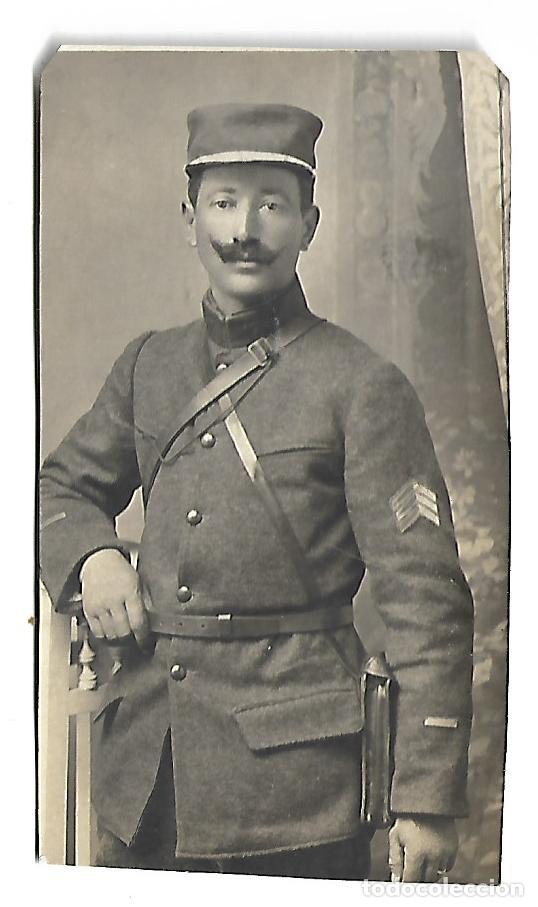 Photographie ancienne: 3501-ANTIGUA FOTOGRAFIA DE UN MILITAR - FOTO - - - - - DE Pcp. SIGLO XX - DE 1.917