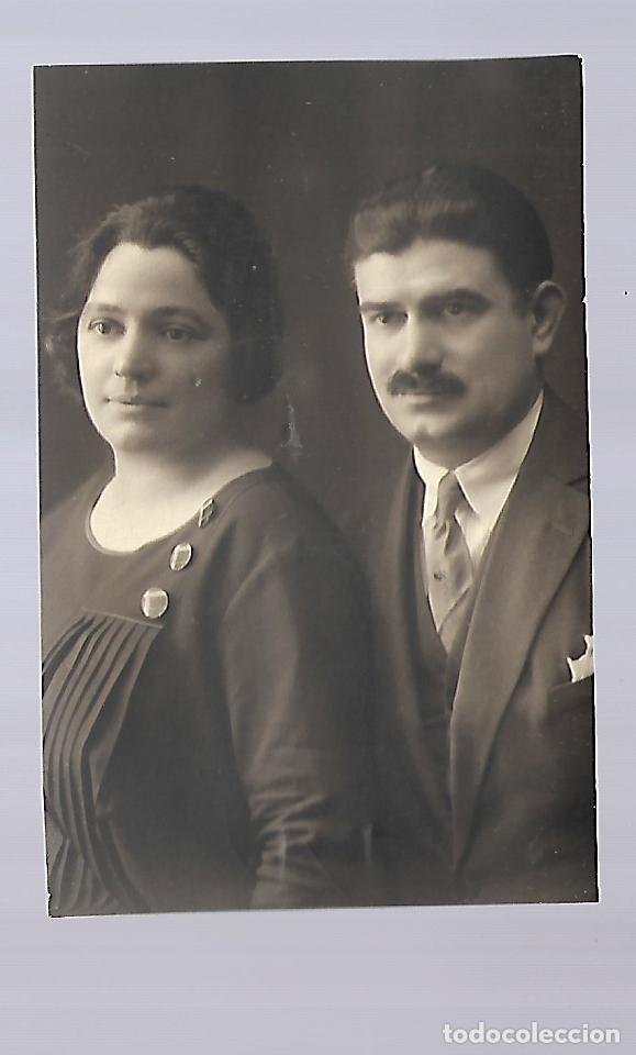 Photographie ancienne: 3501-ANTIGUA FOTOGRAFIA DE - UN MATRIOMONIO - FOTO - - - DE Pcp. SIGLO XX -