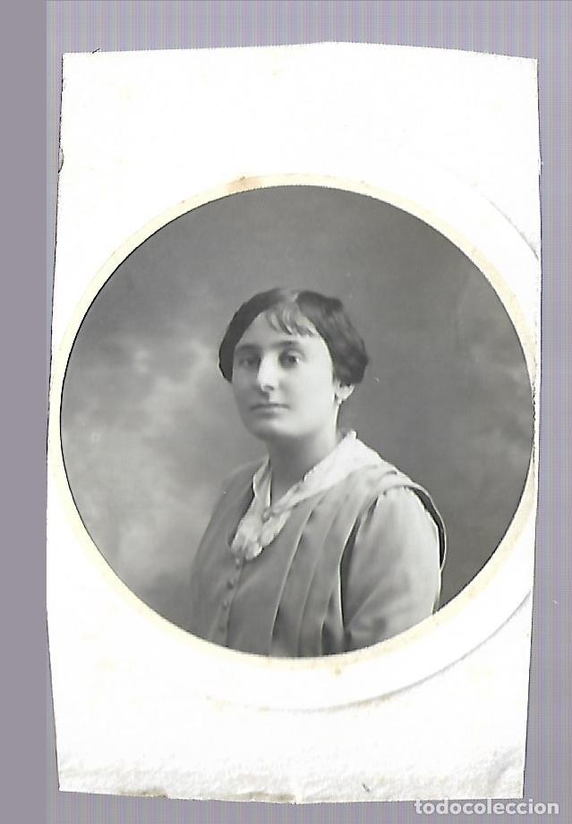 Photographie ancienne: 3501-ANTIGUA FOTOGRAFIA DE - UNA DAMA - FOTO- - - DE Pcp. SIGLO XX -