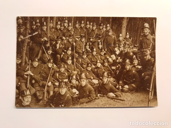 Fotografia antica: FOTOGRAF&Iacute;A ANTIGUA. Regimientos de Infanter&iacute;a Francia, No.9 y 12, 1a. Guerra Mundial (h.1910?) S/C