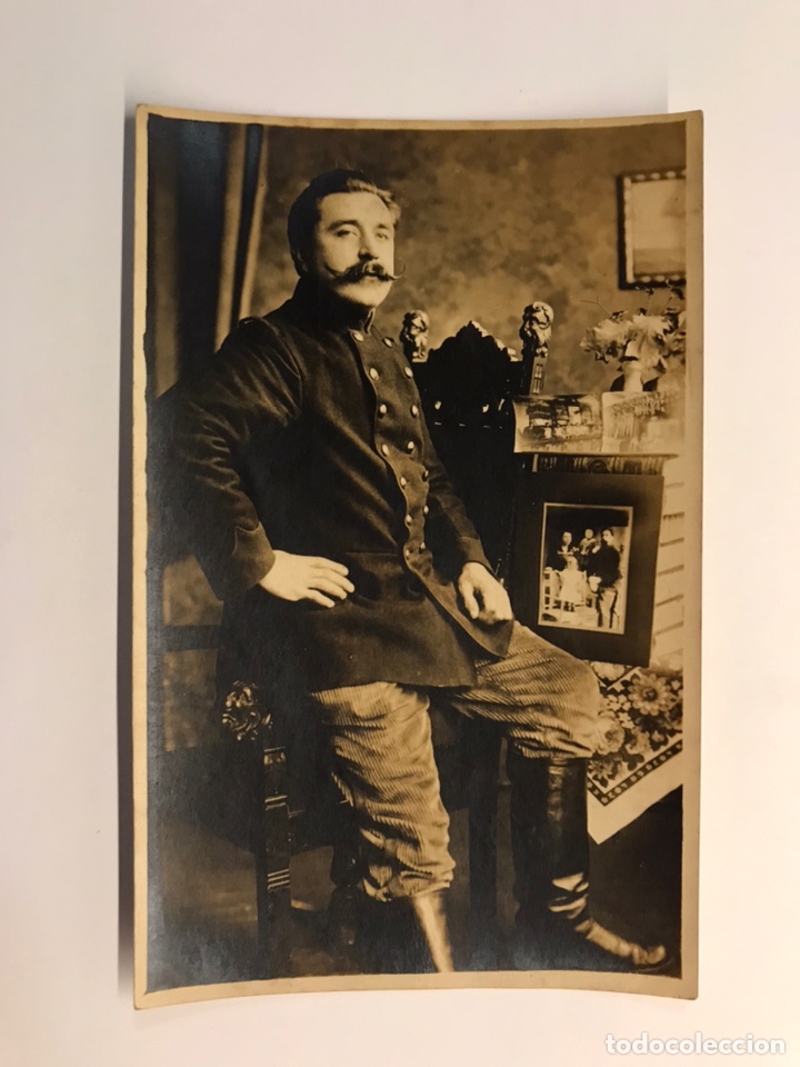 Fotografia antica: FOTOGRAF&Iacute;A I GUERRA MUNDIAL. Militar. Ciudad de MUNSTER (h.1916?) Circulada...