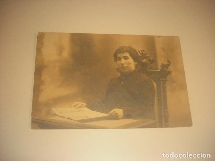 Fotograf&iacute;a antigua: ANTIGUA FOTO MUJER . FOTO BANUS , TARJETA POSTAL.