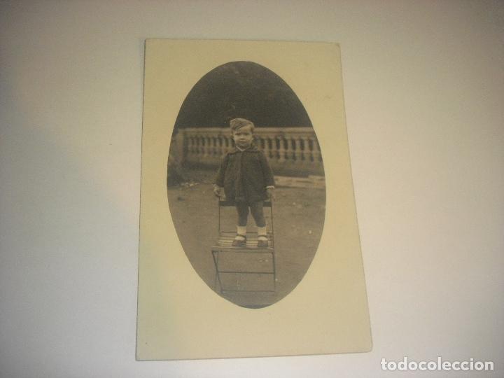 Alte Fotografie: ANTIGUA FOTO DE NI&Ntilde;O PEQUE&Ntilde;O.