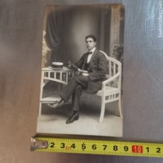 Fotografía antigua: CARTE POSTALE DE SEÑOR, 1920S. SANT FELIU DE GUÍXOLS, ESTUDIO MANETES. Lote 268434549