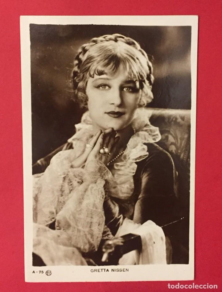 Fotograf&iacute;a antigua: FOTO-POSTAL ACTRIZ- BAILARINA GRETTA NISSEN